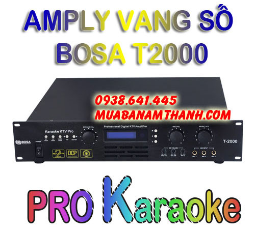 amply Vang Số Karaoke BOSA T2000